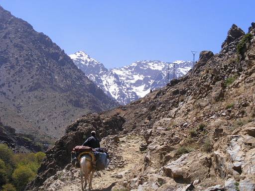 05_First sight of Toubkal.JPG - First sight of Toubkal